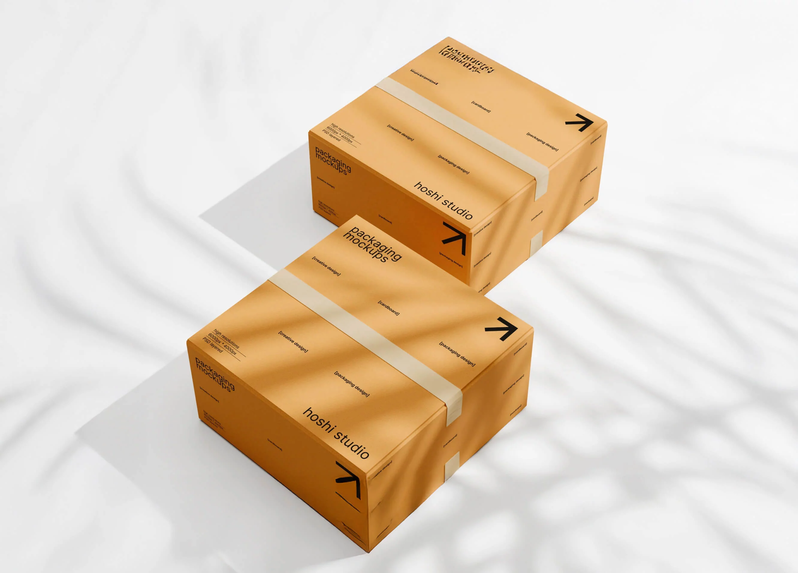 Brown Cardboard Mockups