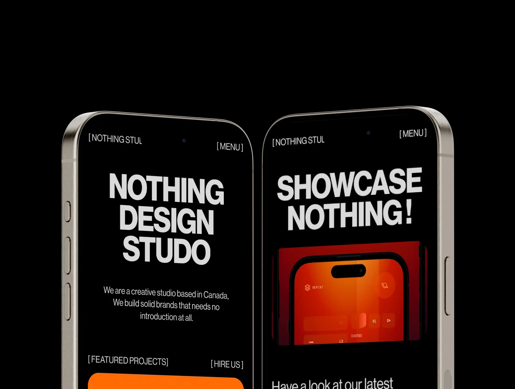 Nothing Studio - Dynamic Framer Template