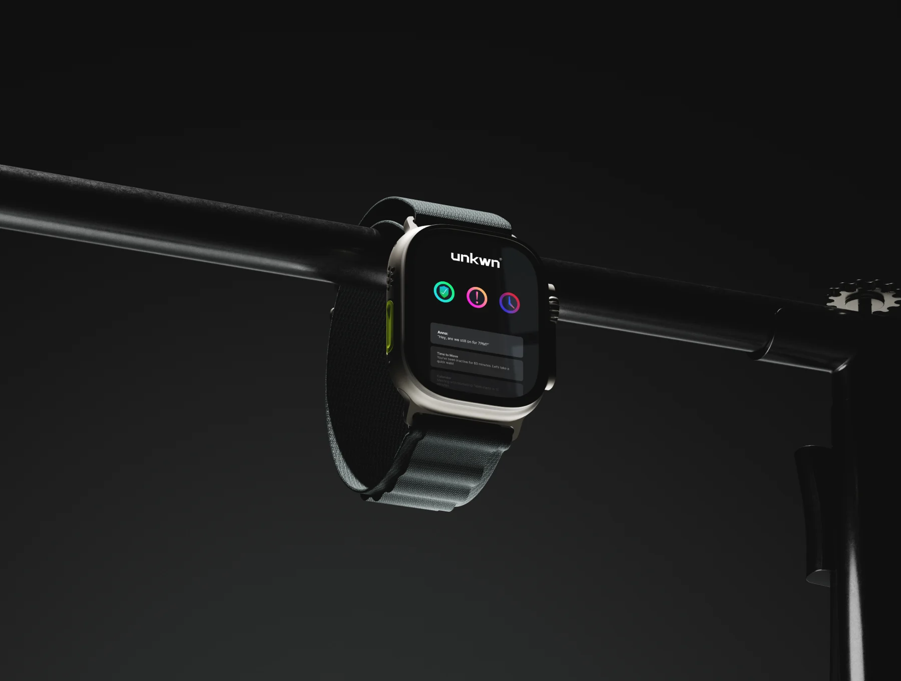 Premium Apple Watch Ultra Mockup 